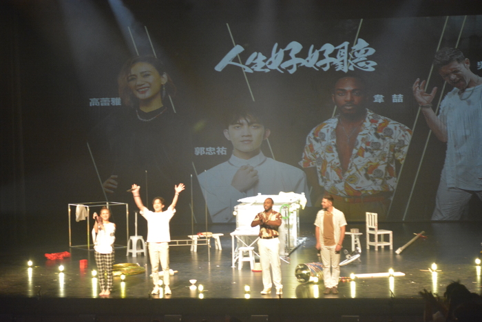 歌手高蕾雅、郭忠祐、韋喆、吳子龍在《人身 人聲 人生》以動人的歌聲訴說特技演員最細膩的心思。
