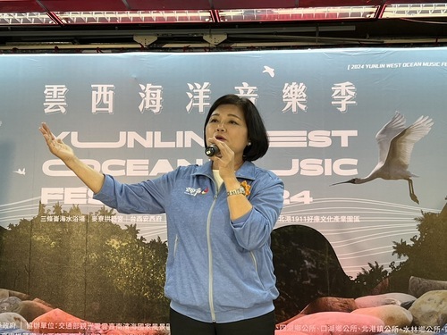 雲林縣縣長張麗善致詞。圖片來源：雲林縣文化觀光處