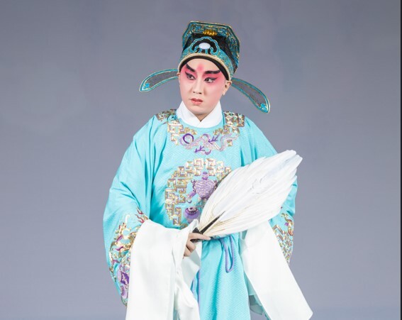 復興劇場《初出茅廬》王璽傑飾演諸葛亮 照片復興京劇團提供