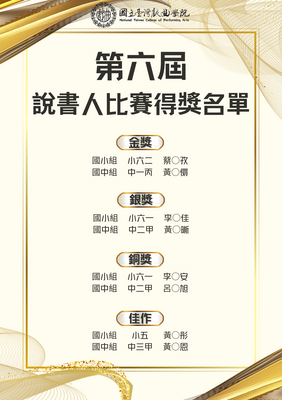 連結到第六屆說書人得獎名單