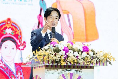賴總統:文化是國家的靈魂 持續寬列預算支持發展