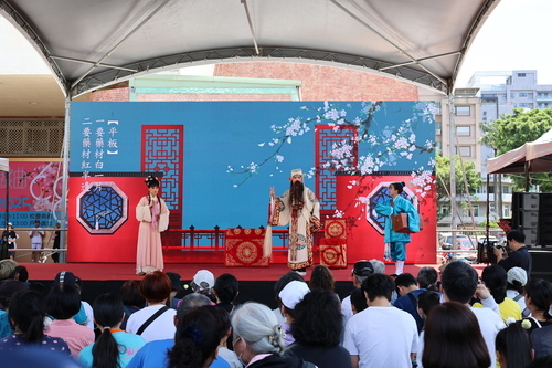 國立臺灣戲曲學院68週年校慶,戶外演出超吸睛。