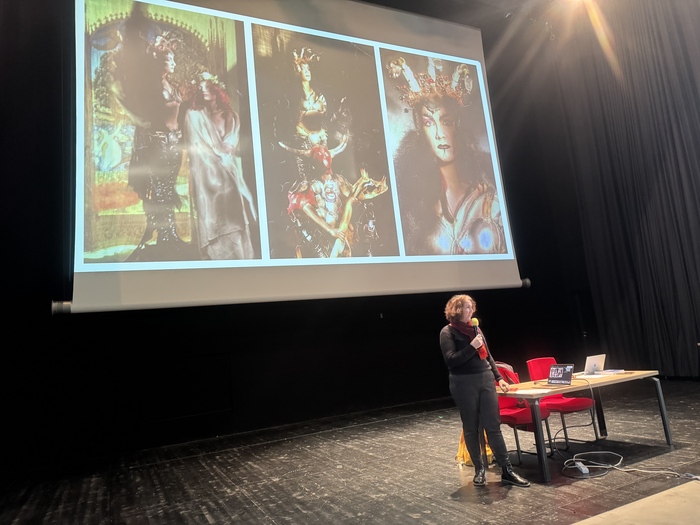 由巴黎第八大學教授 Nathalie Gauthard 講授的示範講座